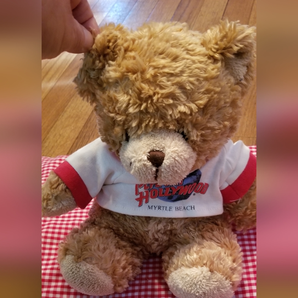NWOT PLANET HOLLYWOOD MYRTLE BEACH FIESTA BEAR.